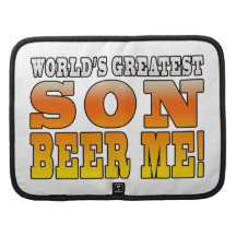 Sohn-Geburtstags-weltbestes Sohn-Bier ich Mappen