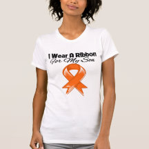 Sohn - ich trage das orange stilvolle Band Tshirts