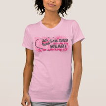 Soldat stahl mein Herz Shirt