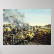 Soldiers in the Sun by Donna Neary Print