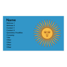 Soleil Sun Visitenkartenvorlage