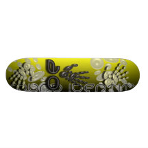 Solides IdentitätsgoldSkateboard Skateboarddecks
