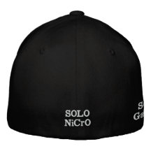 SOLO- NiCrO Flex-Sitz Bestickte Baseballkappe