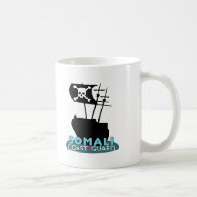 Somalische Küstenwache Kaffeetassen