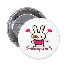 Somebunny Lieben You/Me Buttons