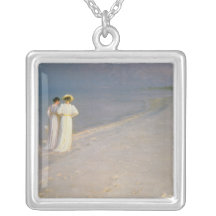 Sommer-Abend auf dem Skagen südlichen Strand Selbst Gestalteter Schmuck