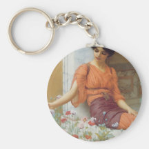Sommer-Blumen durch John William Godward Schlüsselband