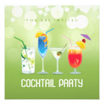 Sommer-Cocktail-Party Einladung