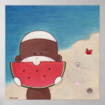 Sommer-Ferien-Plakat