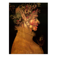Sommer - Giuseppe Arcimboldo Postkarte