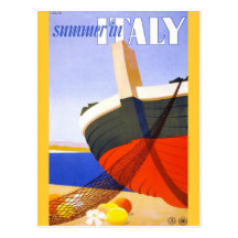 Sommer in Italien Postkarte