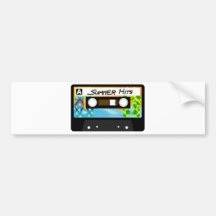Sommer-Schlag-Band Auto Sticker