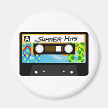 Sommer-Schlag-Band Kühlschrankmagnete