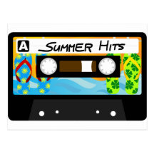 Sommer-Schlag-Band Postkarten