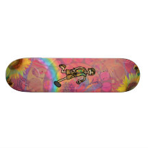 Sommer skatin'. personalisierte skateboarddecks