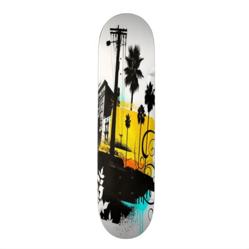 Sommer-Stadt-Skateboard Individuelle Decks