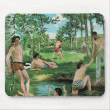 Sommer-Szene, Frederick Bazille Mousepad