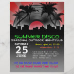 Sommerdisco-Flyer