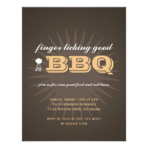 Sommergrill GRILLEN-Sternexplosionpicknick des Wes Individuelle Ankündigskarten