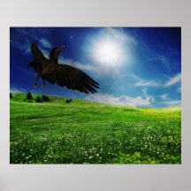 Sommerwiese Poster