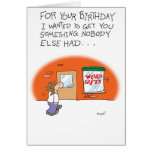 Sonderbare Geschenke Grußkarte