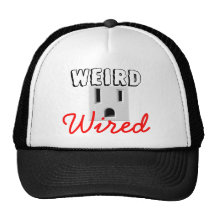 Sonderbares verdrahtet trucker caps