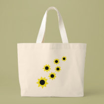 Sonne-Blumenregen taschen