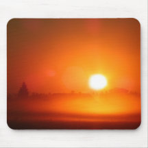 Sonne des frühen Morgens Mauspads