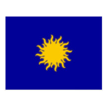 Sonne sun postkarte