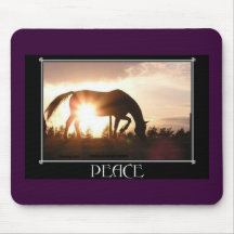 Sonnenaufgang-Frieden Mousepad