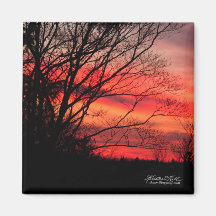 Sonnenaufgang-Magnet Magnete