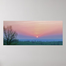 Sonnenaufgang über dem Ozarks Plakatdrucke