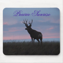 Sonnenaufgangdollar des Maultierhirschs D0003 Mousepads