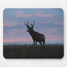 Sonnenaufgangdollar des Maultierhirschs D0003 Mousepad