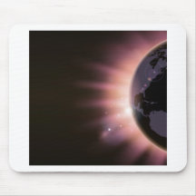Sonnenaufgangkonzepthintergrund Mousepad
