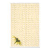 Sonnenblume. Briefpapier Individuelle Druckpapiere