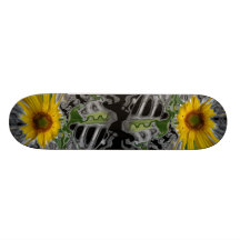 Sonnenblume-Explosion Skateboard Brett