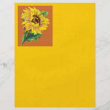 Sonnenblume-Flyer
