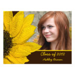 Sonnenblume-Foto-Abschluss-Einladung