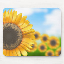 Sonnenblume Mousepad