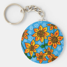 Sonnenblume Schlüsselband