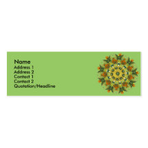 Sonnenblume-Sommer-Visitenkarten