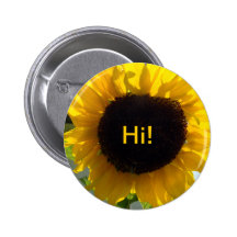 Sonnenblume-Sonnenschein Anstecknadel