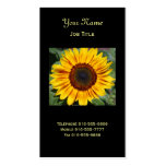 Sonnenblume-Visitenkarten