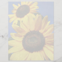 Sonnenblumen Flyerbedruckung