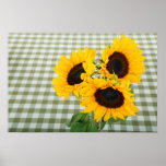 Sonnenblumen Plakatdruck