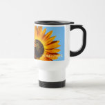 SONNENBLUMEN, SONNE-BLUMEN-KAFFEETASSE-REISE ÜBERF