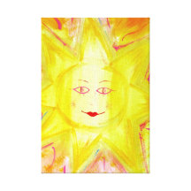 Sonnendurchbruch Galerie Falt Leinwand