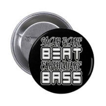 Sonneneruption SCHLAG Erdbeben BASS Anstecknadel