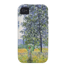 Sonnenlicht-Effekt unter den Pappeln Claude Monet Case-Mate iPhone 4 Case